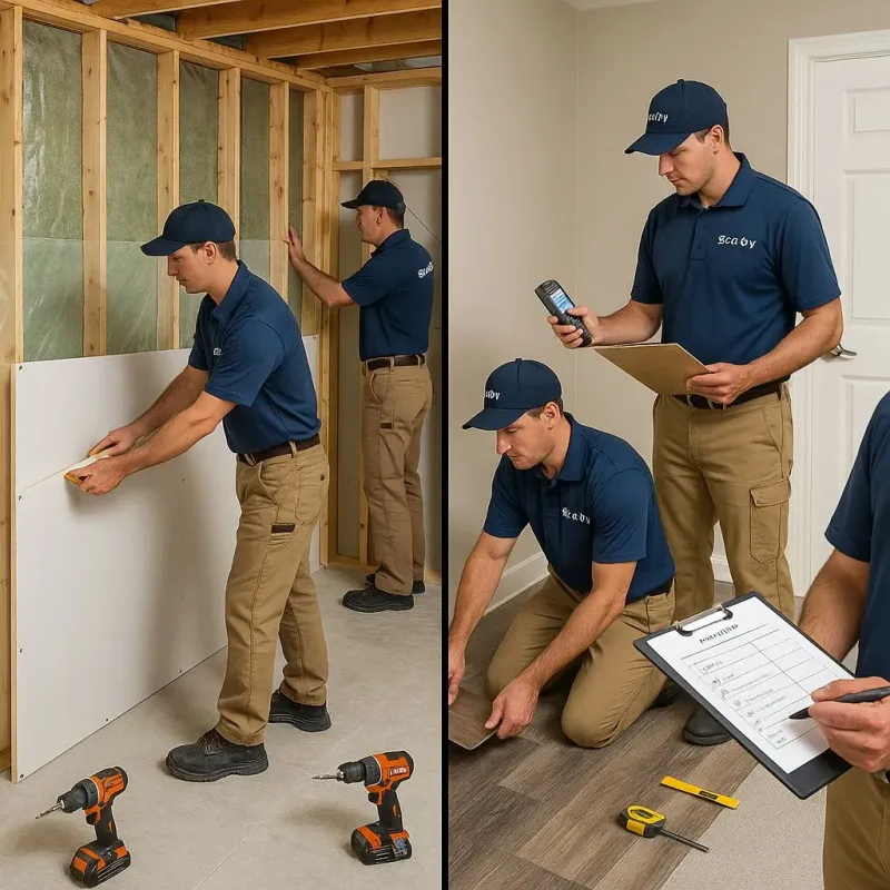 Repairs and Reconstruction process in Tipton, IA